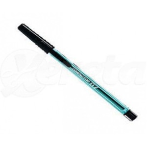 Caneta 0.7 fina preta com 50 unidades compactor