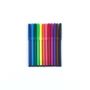Caneta hidrocor 12 cores pct c/12 cartelas fe072201