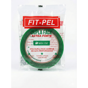 Fita dupla face Fit Pel acrílica 18x2m